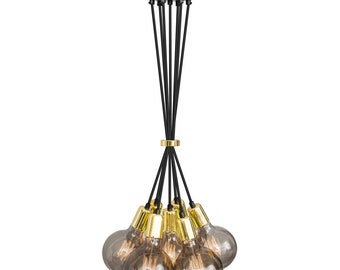 No.3 Pendant Lamp Beam 7 Light Gold