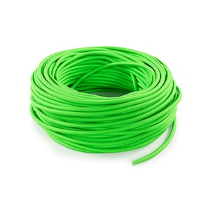 Neon green textile cord