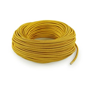 Gold textile cord