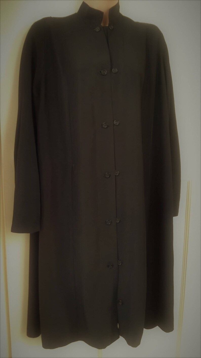 Original Authentic 30s/40s Cossack Style Black Frock Coat in - Etsy