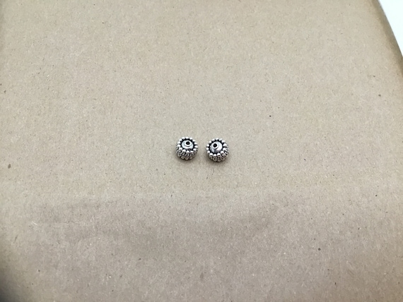 Sterling Silver Bali Beads