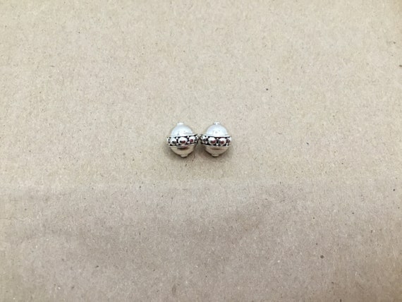 Sterling Silver Bali Beads