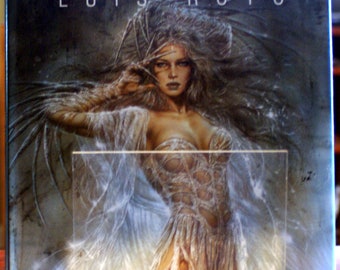 Angel Wings by Luis Royo New Hand Signed Limited Edition Print FRAMED.