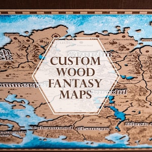 Mapa de madera de Tamriel, regalo para él, mapa de The Elder Scrolls mapa de Tamriel Skyrim hecho a mano, regalo auténtico, fans videojuegos