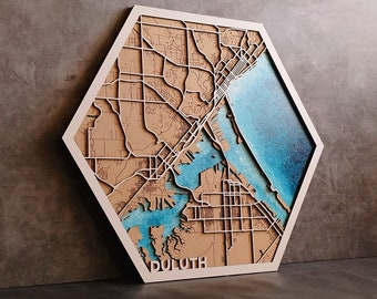 Laser Wood Decor City Wooden Map Laser Engraved Custom Map Art Wood Map Bern Laser Wood Map Europe Suisse Map Custom Wood Map. Duluth map