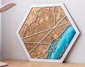 額装品　初期木版画　ミュンスター　トリーア都市景観図　コスモグラフィア 美品 額装品 初期木版画 ミュンスター トリーア都市景観図 コスモ