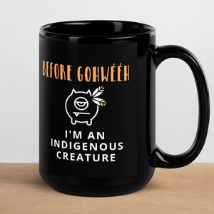 Something Else Gohwééh Schwarze Glänzende Tasse