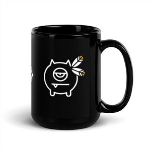 Before Gohwééh Schwarze Glänzende Tasse