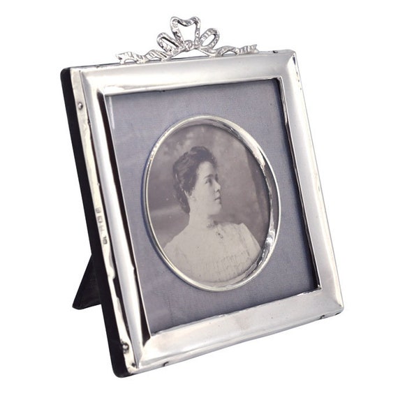 Antique Silver Picture Frame