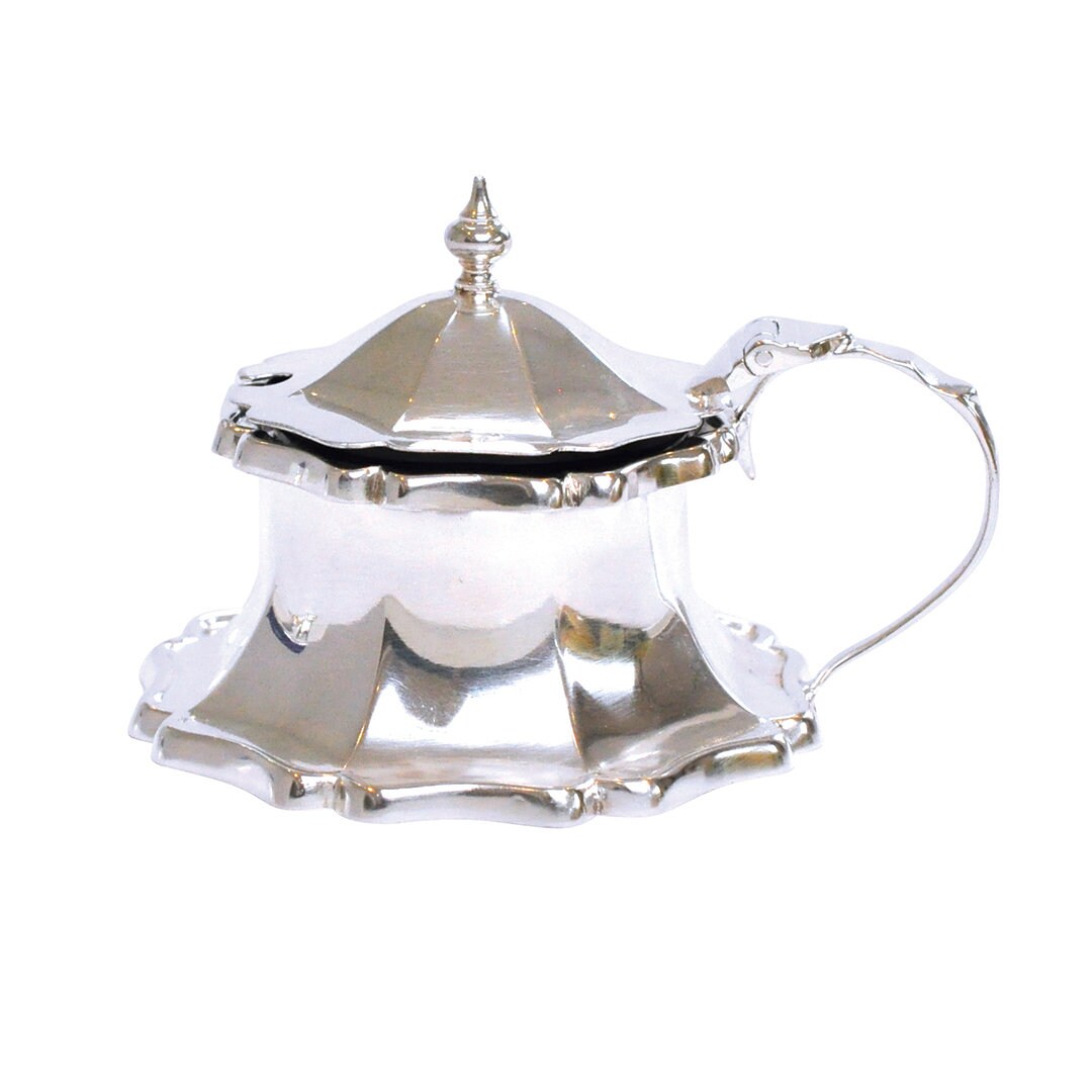 Vintage Silver Condiment Set - Etsy