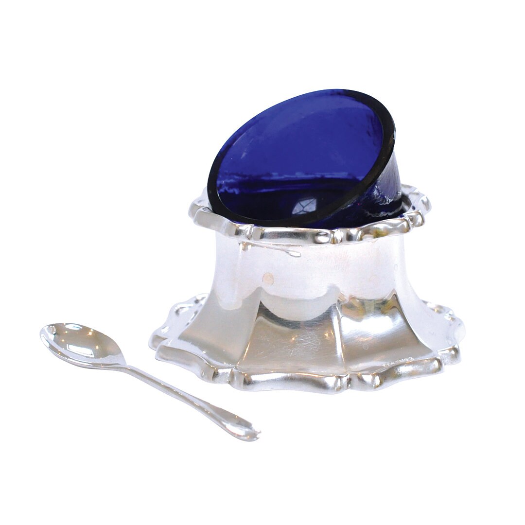 Vintage Silver Condiment Set - Etsy