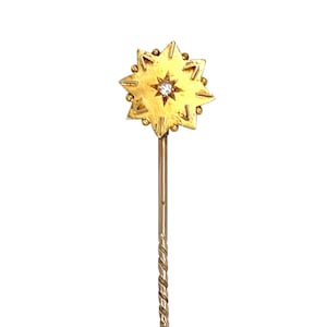 Diamond Set Tie Pin