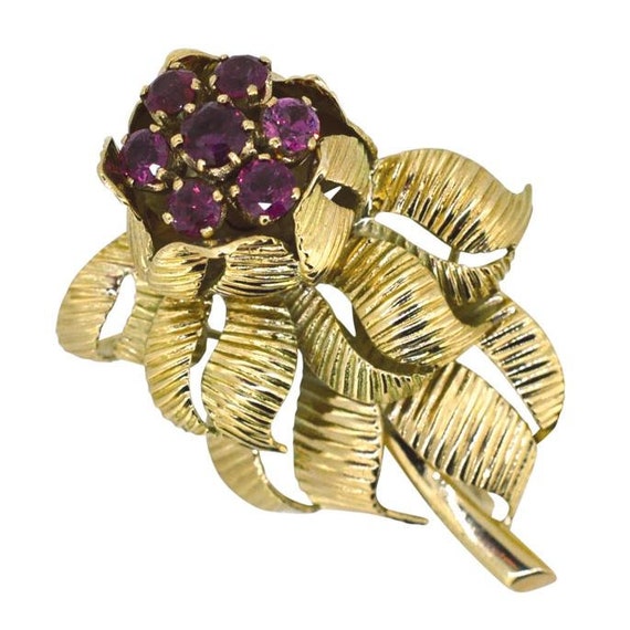 Ruby Rose Brooch