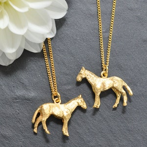 Gold Horse Pendant