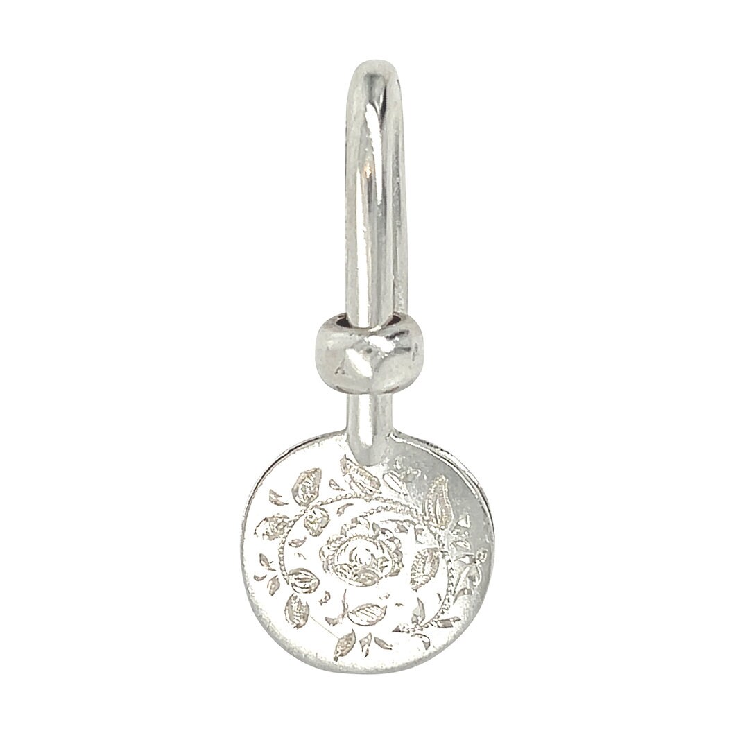 Antique Silver Napkin Clip Etsy