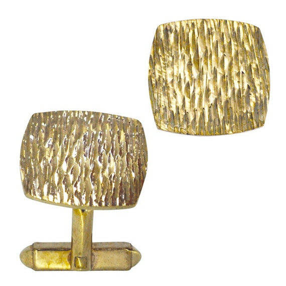 Barked Effect Cuff Links - image 2
