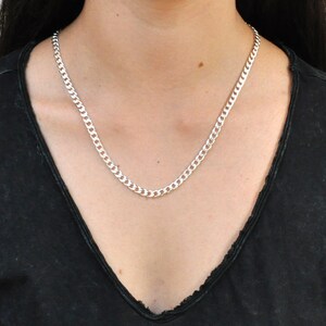 Chunky Silver Chain Necklace