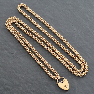 Vintage Gold Watch Chain Necklace