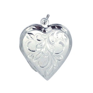 Silver Heart Locket