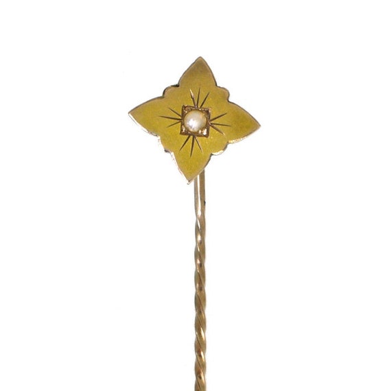 Antique Pearl Tie Pin