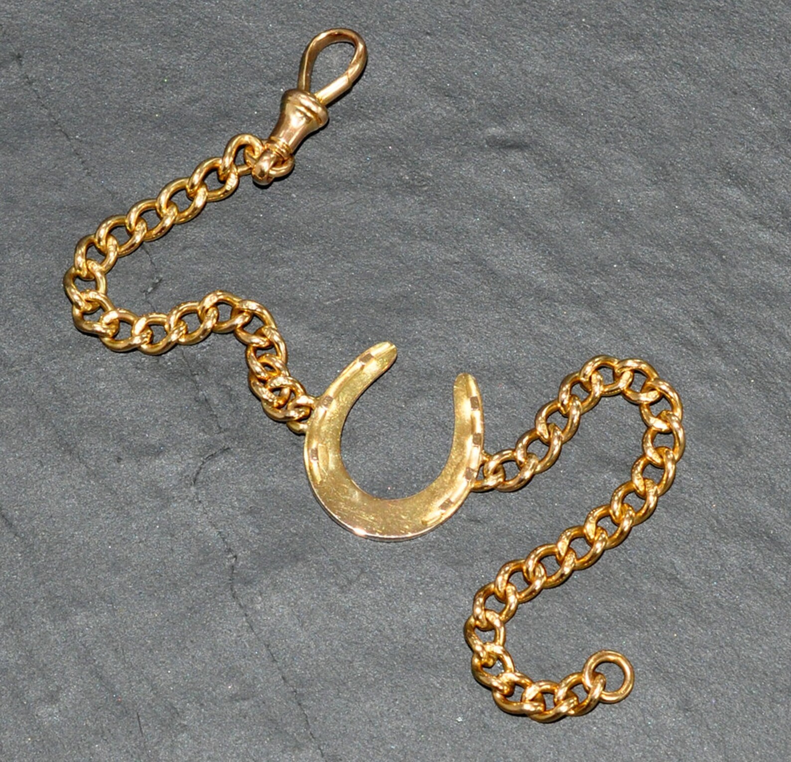 Horse Shoe Bracelet - Rhodium Plated main image 1
