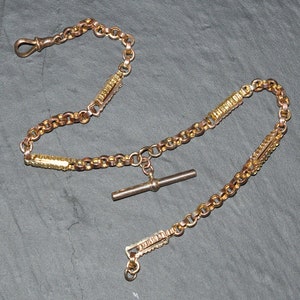 Vintage Gold Watch Chain Necklace