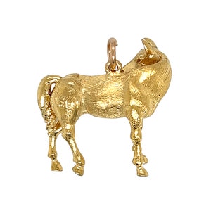Gold Horse Pendant