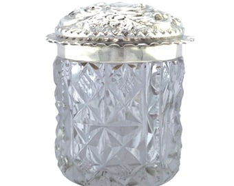 Fancy Glass Jar