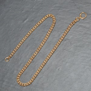 Rose Gold Watch Chain