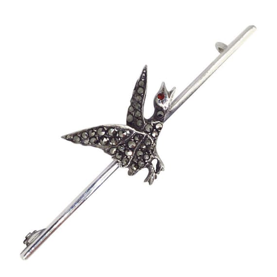 Bird Tie Pin - image 1