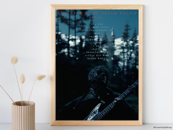 Mk.gee Two Star & the Dream Police Album Poster, Music Wall Art