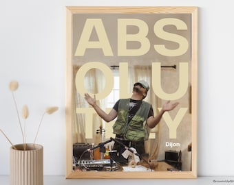 Mk.gee + Dijon/ “absolutely” Graphic Tshirt - Etsy