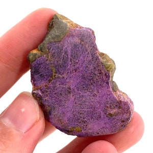 Polished Stichtite Specimen, purple stichtite, polished Stichtite, mineral specimen
