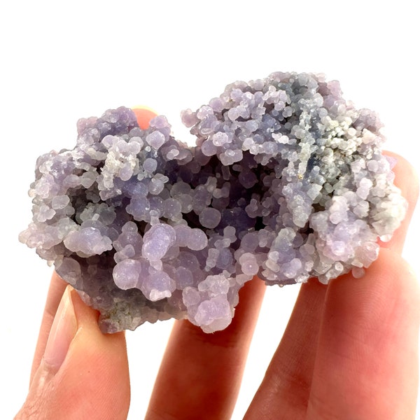 Grape Amethyst (Indonesia) | Grape Agate, purple grape agate, grape agate cluster, mineral specimen, crystals, gemstone 