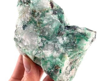 Ajoite in Quartz Specimen, raw ajoite, raw crystals, mineral specimen