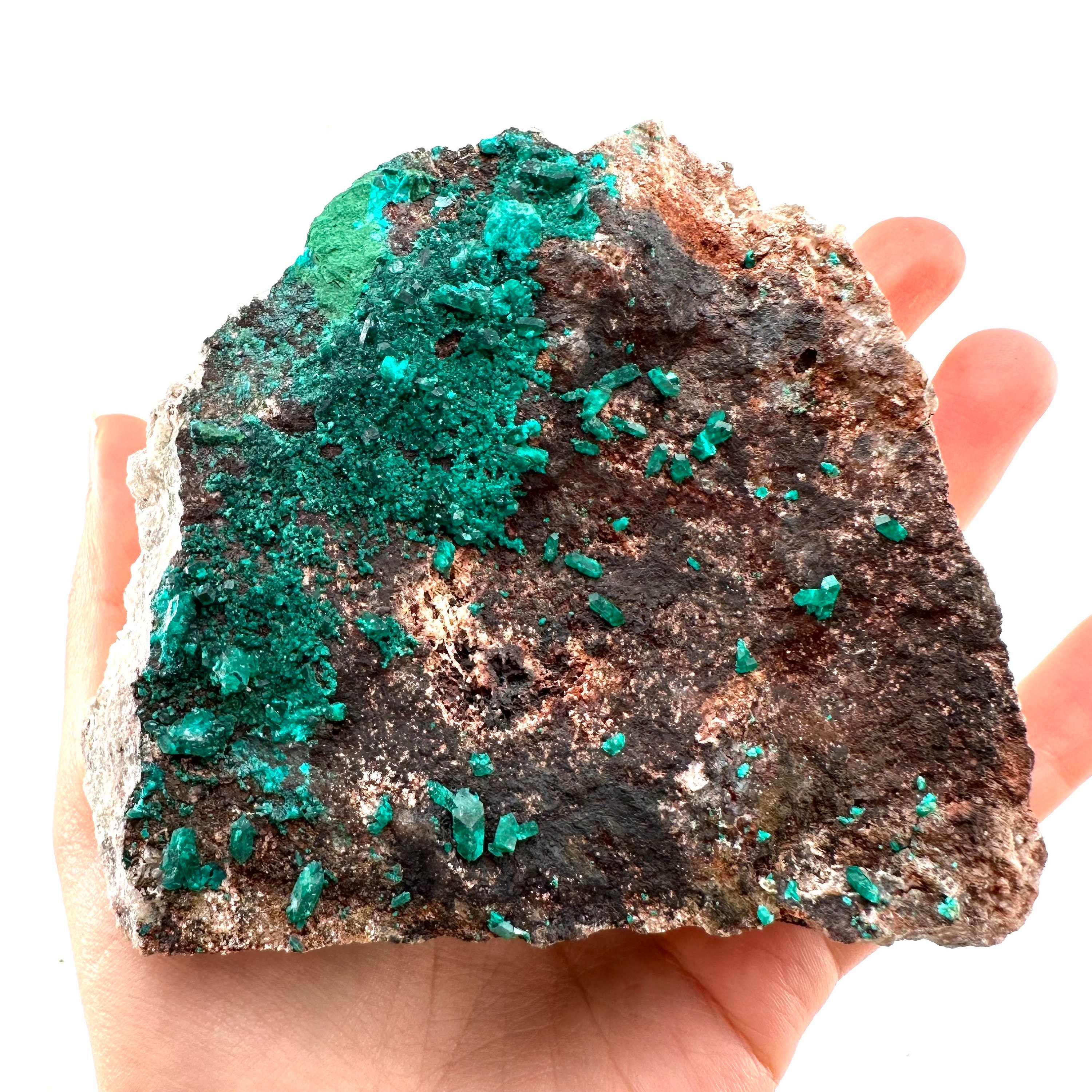 原石ダイオプテース標本｜ナミビア産鉱物結晶（474g） - Etsy 日本