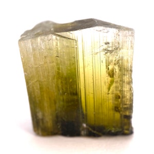 Tormalina Elbaite (Afghanistan) / tormalina naturale, tormalina verde, cristallo di tormalina, tormalina bicolore
