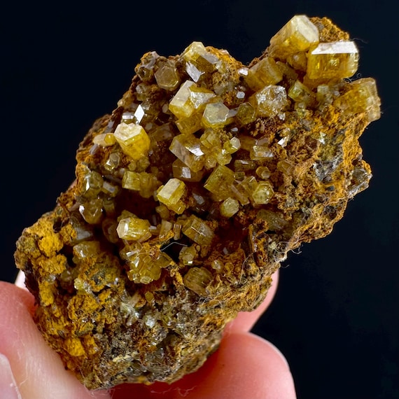 ミメタイト 鉱物標本 ヘミモルファイト ミメタイト 共生 鉱物 標本