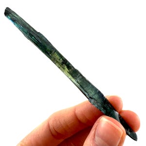 Vivianite Crystal (Brazil) | raw vivianite, natural vivianite, green vivianite, mineral specimen, crystals, vivianite blade