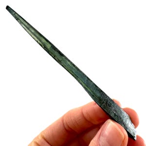 Vivianite Crystal (Brazil) | raw vivianite, natural vivianite, green vivianite, mineral specimen, crystals, vivianite blade