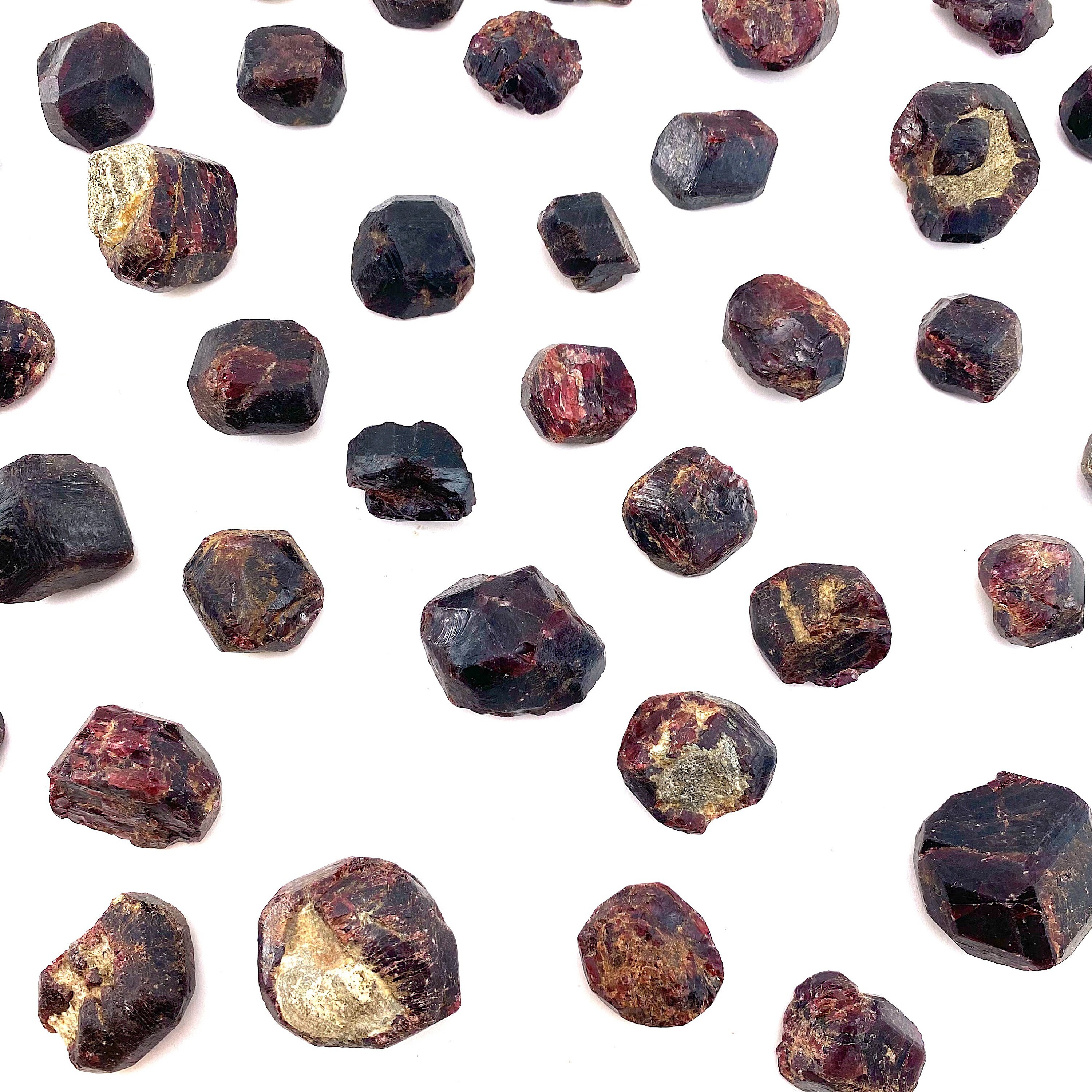 Almandine Garnet | Raw Red Garnet Crystal, Mineral Specimen, Raw