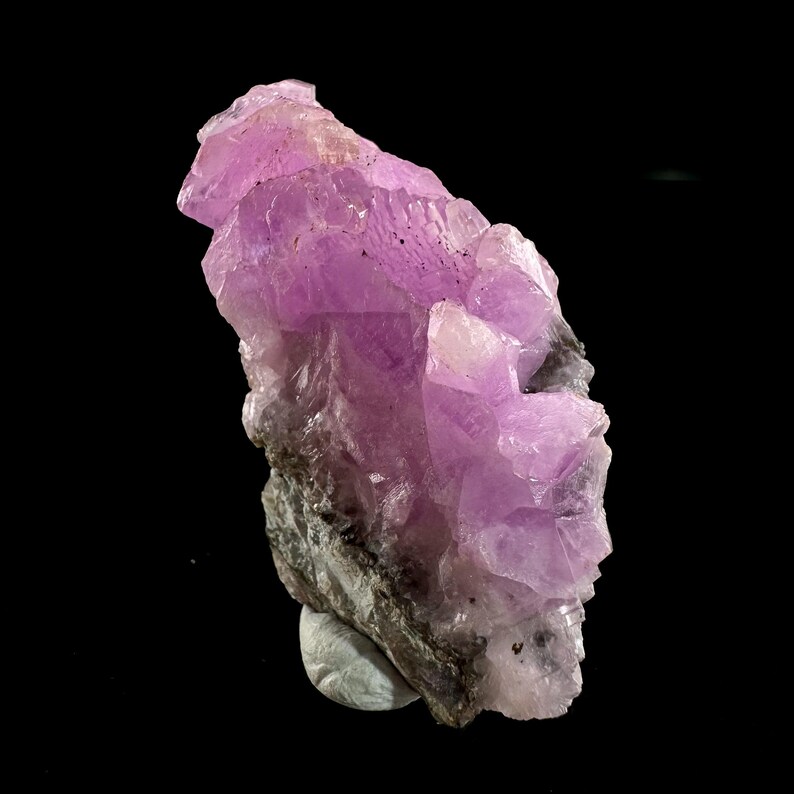 Pink Translucent Rocks Gem Cobaltoan Calcite | Translucent Pink Cobaltoan Crystal Cluster ...