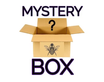 Crystal Mystery Box, scatola misteriosa, set di cristalli, rocce e minerali, confezione regalo, cristalli