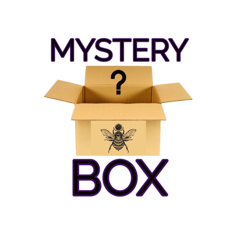 Crystal Mystery Box, mystery box, crystal set, rocks and minerals, gift box, crystals image 1