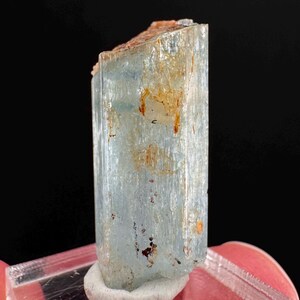 Beryl var. Aquamarine (Namibia) | natural aquamarine crystal, mineral specimen
