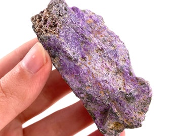 Stichtite brute (Afrique du Sud), stichtite violette, stichtite