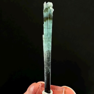 Indicolite Tourmaline (Pakistan) | blue tourmaline, natural tourmaline, green tourmaline, tourmaline crystal, bi color tourmaline