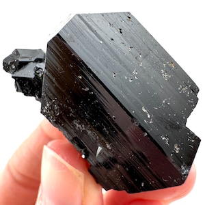 Black Tourmaline (Namibia) | high quality black tourmaline crystal, black schorl, mineral specimen