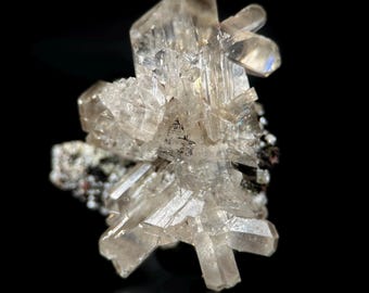 Cerussite (Tsumeb, Namibia) | snowflake cerussite crystal, mineral specimen