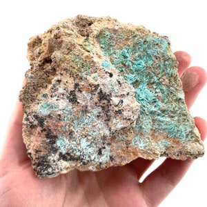 Aurichalcite Specimen (Arizona) | Aurichalcite crystal, aurichalcite cluster